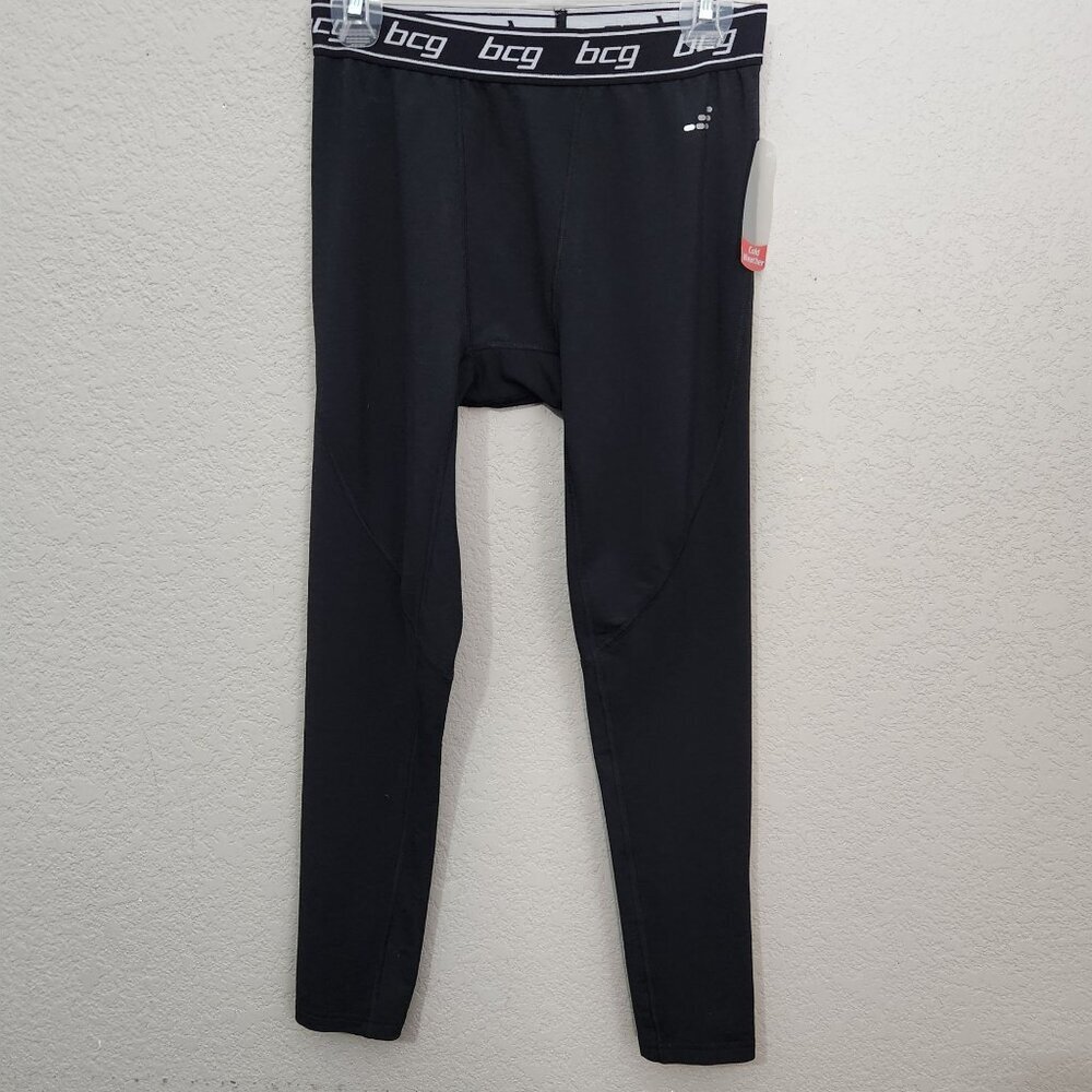 BCG Black Thermal Cold Weather Performance Base Layer Pants XL 18/20 Boys